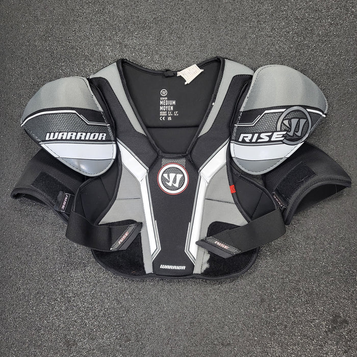 Used Warrior Rise Hockey Shoulder Pads - Size: SR Medium