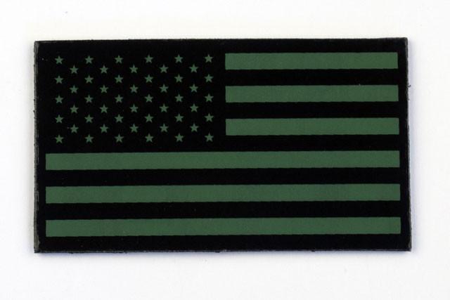 Supplies - Identification - Uniform Patches - USGI IR (Infrared) Forward Left Arm Flag Patch