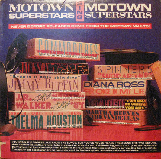Various - Motown Superstars Sing Motown Superstars (LP) [US] 1st