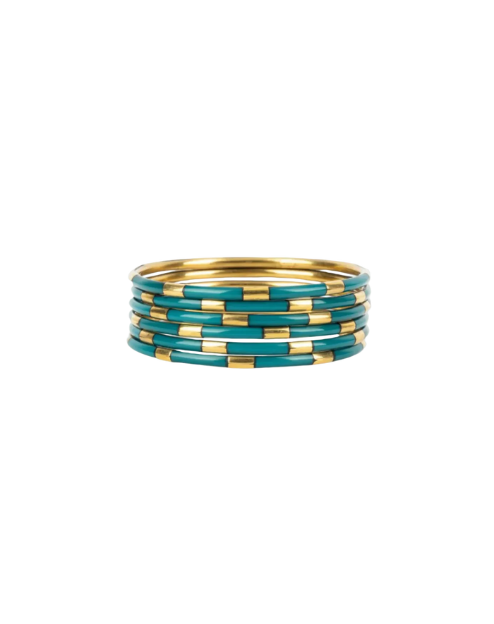 Veda Bangles - Set of 6 - Caribe