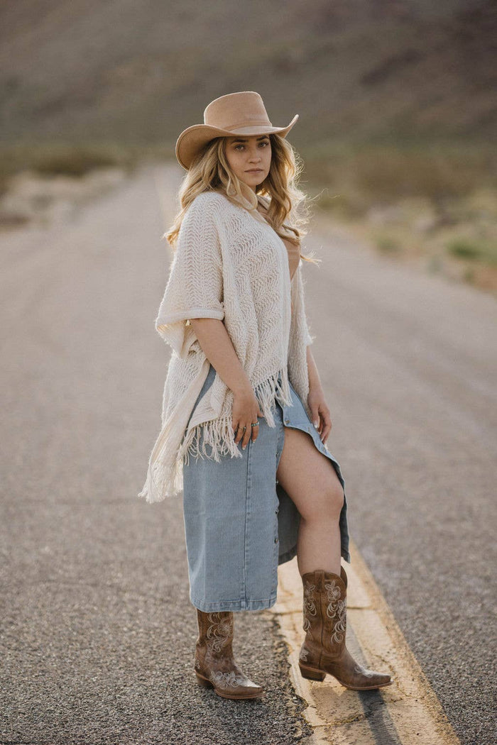 Vegan Western Gambler Cowboy Hat