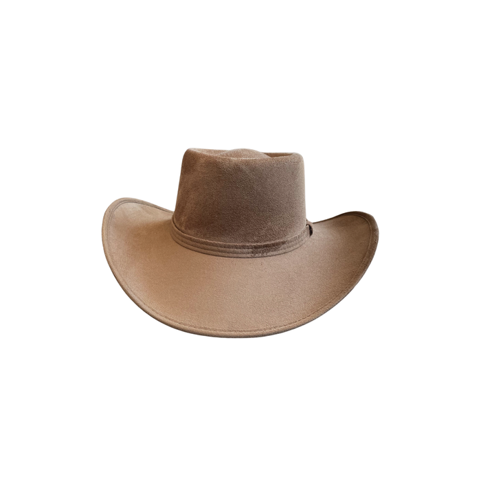 Vegan Western Gambler Cowboy Hat