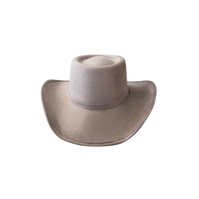 Vegan Western Gambler Cowboy Hat
