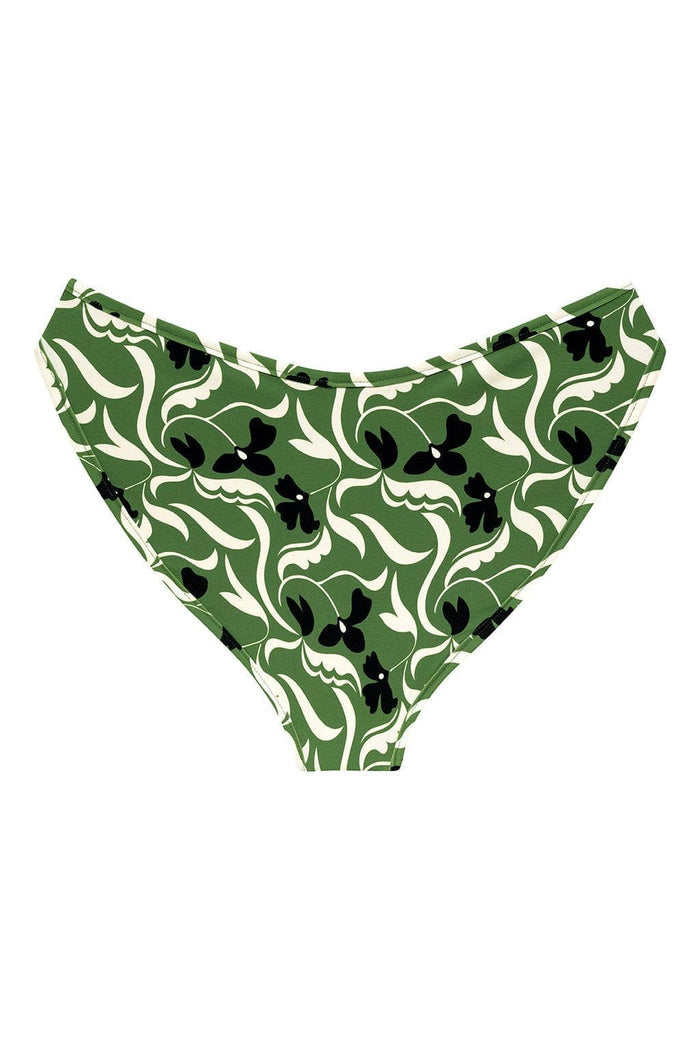 Montce - Veronica Floral Added Coverage Lulu Bikini Bottom -