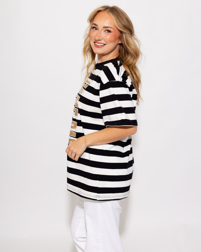 Victory Stripes Game Day Tee