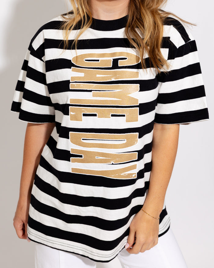Victory Stripes Game Day Tee