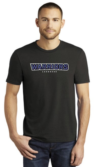 Warriors Lacrosse Adult Cotton Blend Tshirt