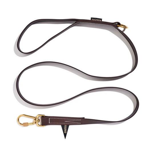 Found My Animal - Water Resistant Standard 5ft Leash - Brown -