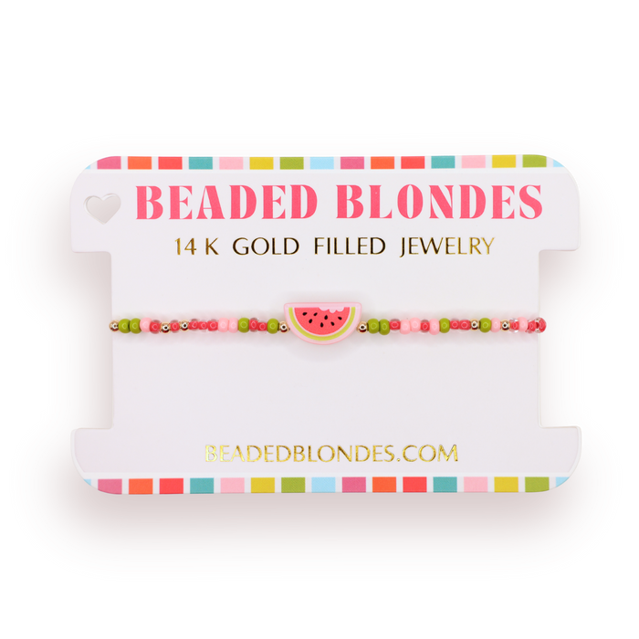 Watermelon Bracelet on Color