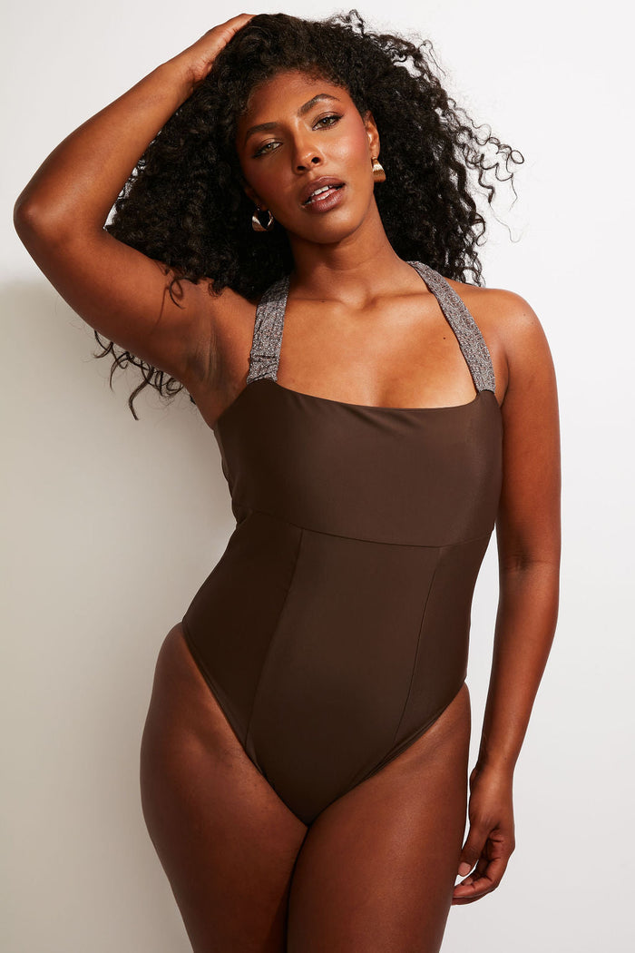 Nomads Swimwear - Wave One Piece II - Espresso -