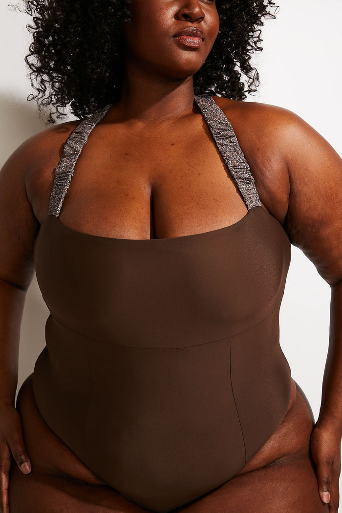 Nomads Swimwear - Wave One Piece II - Espresso -