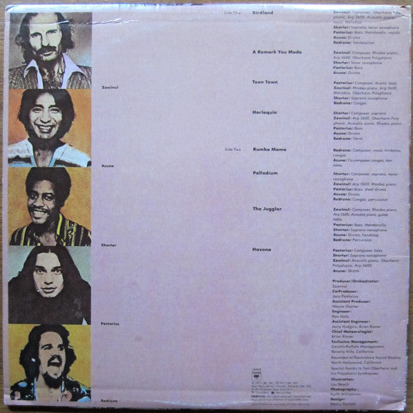 Weather Report - Heavy Weather (LP) [US] 1st (Near Mint (NM or M-))