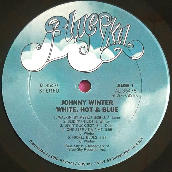 White, Hot & Blue (1st US Press)