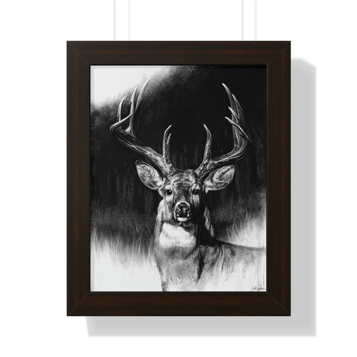"Whitetail" Framed Paper Print