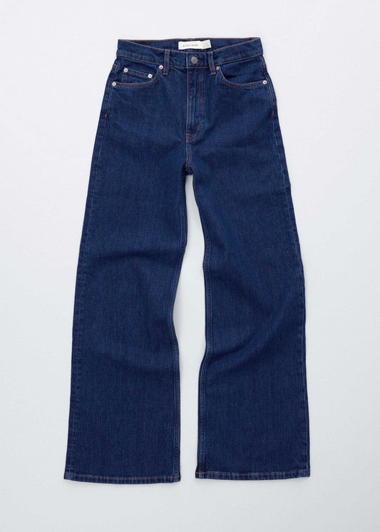 & Other Stories - Wide Cut Jeans - Dark Blue -
