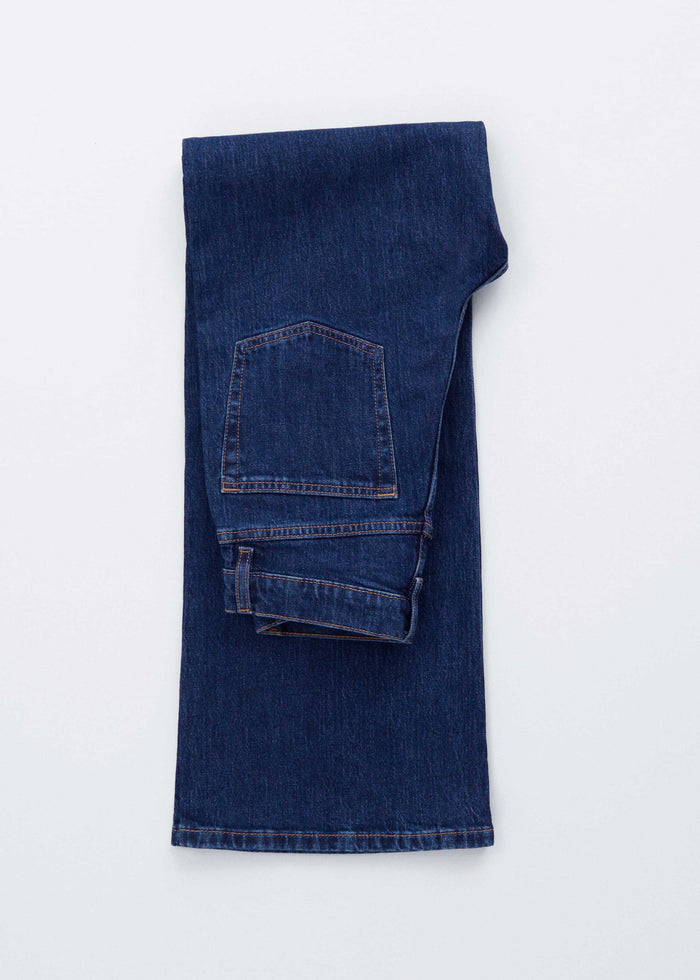 & Other Stories - Wide Cut Jeans - Dark Blue -