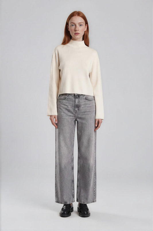 & Other Stories - Wide Cut Jeans - Grey -