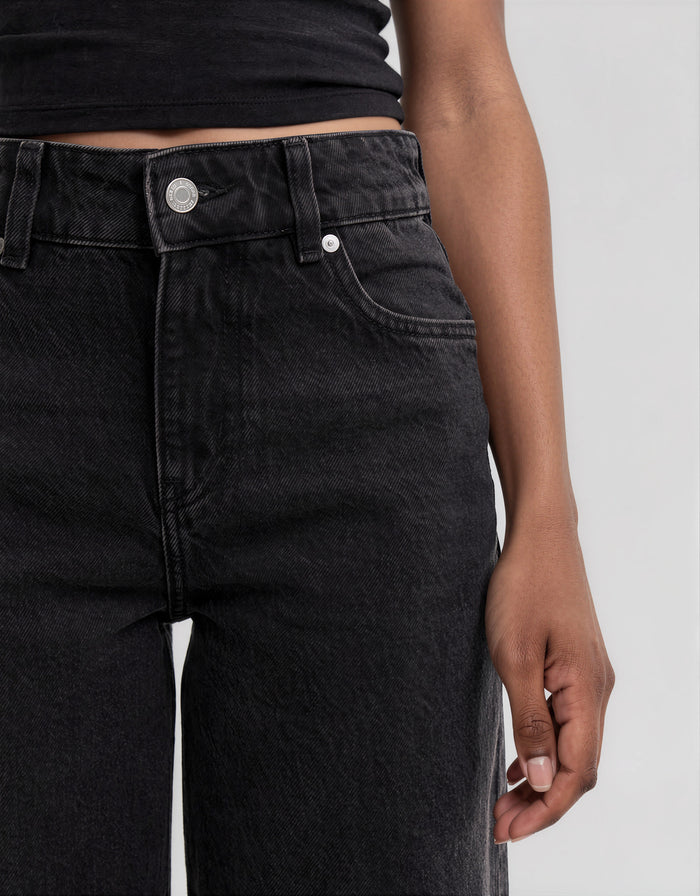 & Other Stories - Wide Leg Jeans - Black -