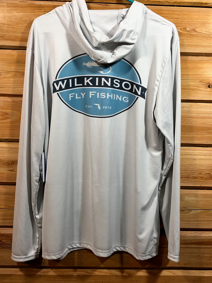 Wilkinson Fly Fishing Logo Long Sleeve Performance Hoody