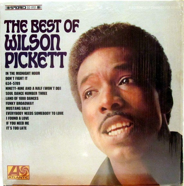 Wilson Pickett - The Best Of Wilson Pickett (LP) [US] 1st (Very Good Plus (VG+))