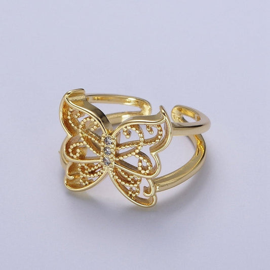 Winged Beauty Ring