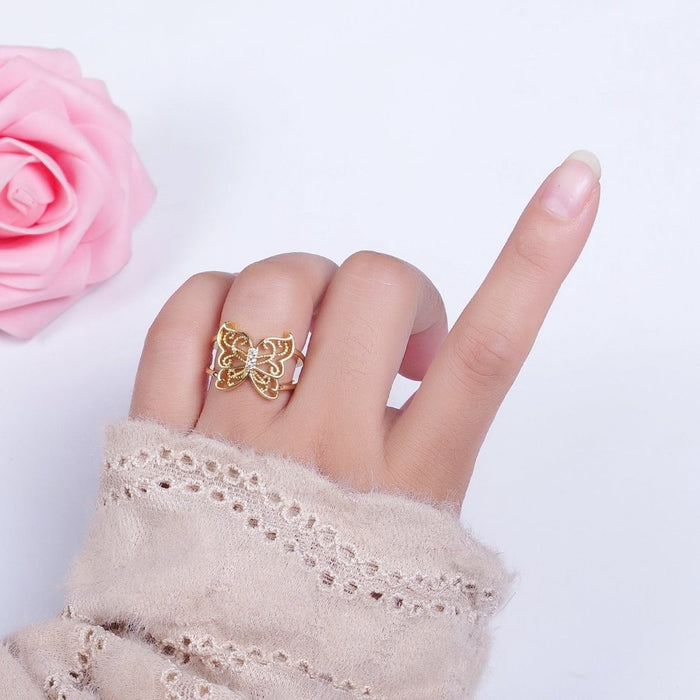 Winged Beauty Ring