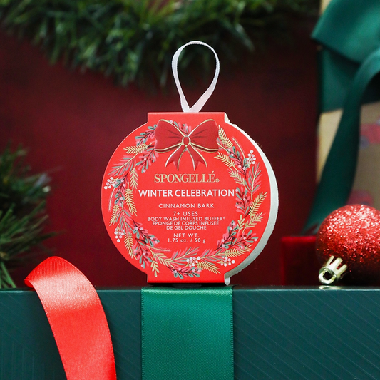 Winter Celebration - Cinnamon Bark Holiday Wreath Buffer