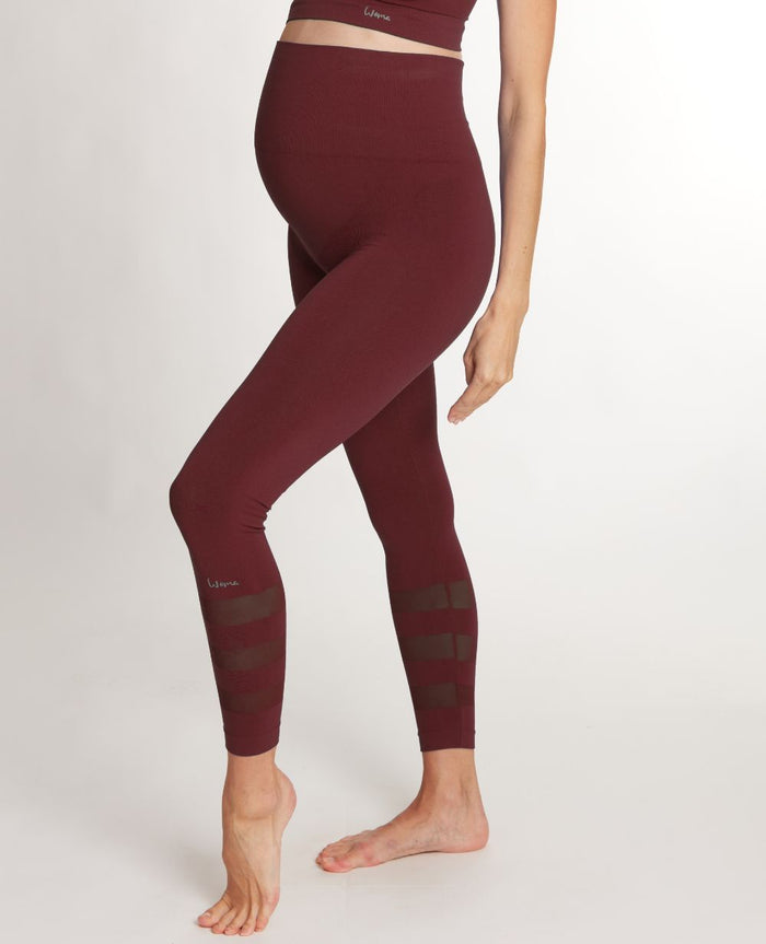 Woma Maternity & Sports Leggings Plum