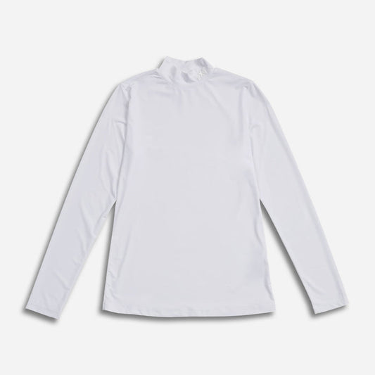 Women's Essential Baselayer in White, lay flat view