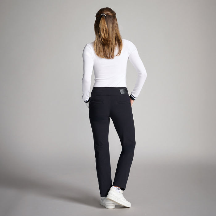 Women's Go-To Golf Pant in Black, back view