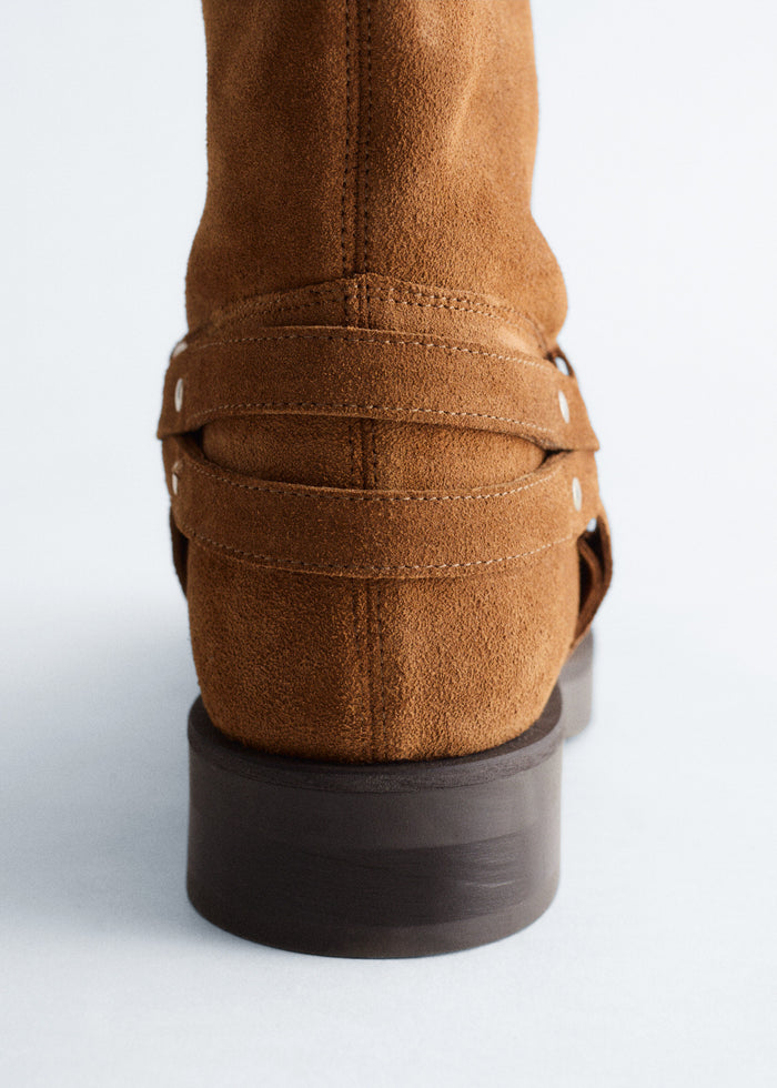 & Other Stories - Yoko Biker Boot - Brown -