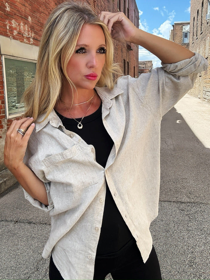 Z Supply Alfie Button Up Shirt