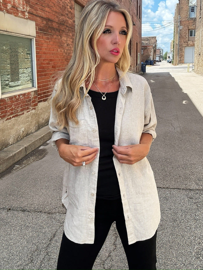 Z Supply Alfie Button Up Shirt