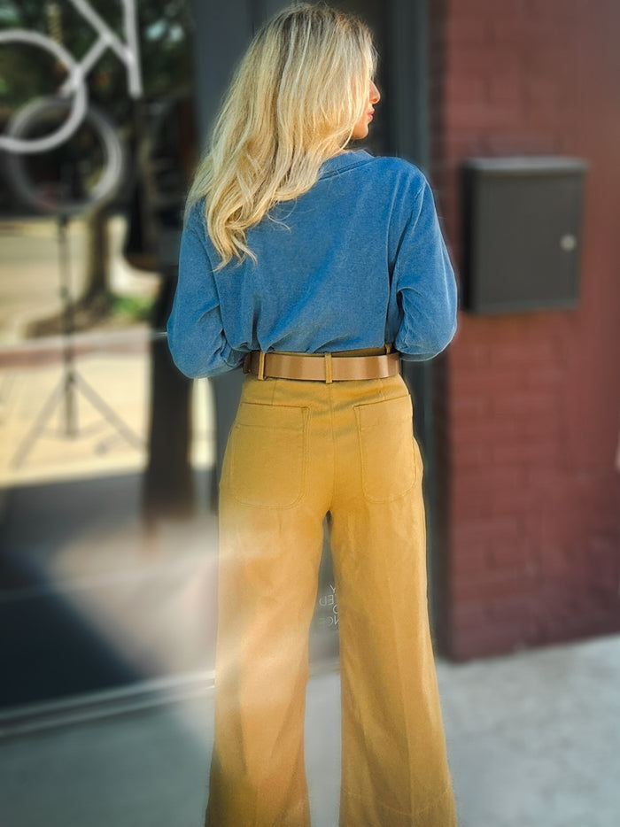 Z Supply Daily Knit Denim Cardigan