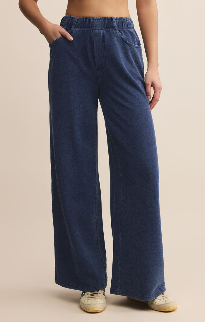 Z Supply Entourage Knit Denim Pant