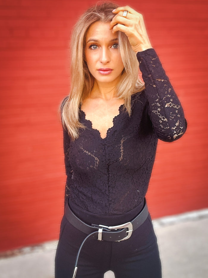 Z Supply Nightfall Lace Bodysuit