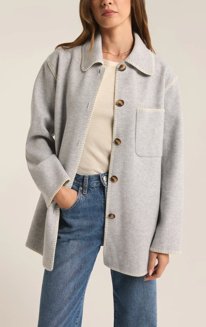 Z Supply Olivia Whipstitch Jacket