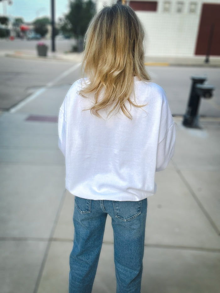 Z Supply Oversized USA Sweatshirt