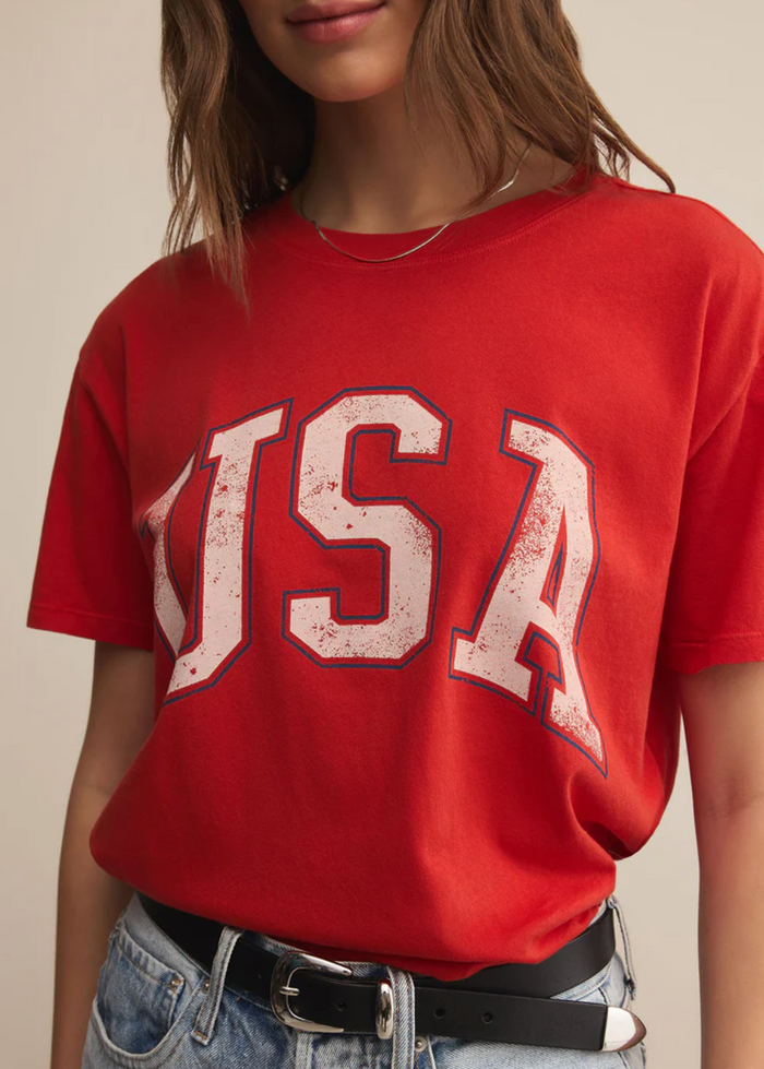 Z Supply USA Boyfriend Tee