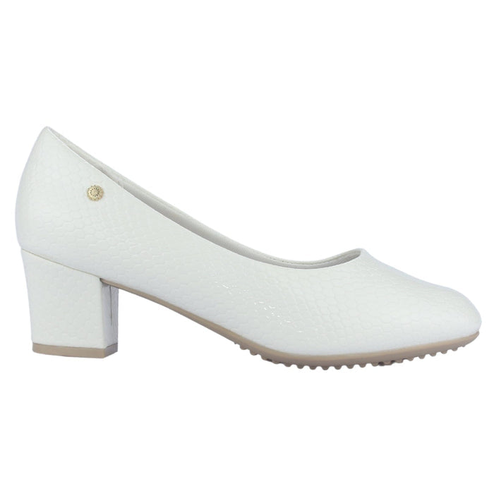 Zapato Mujer Chalada Flexi-58 Blanco Casual Tacones Bajos Chalada