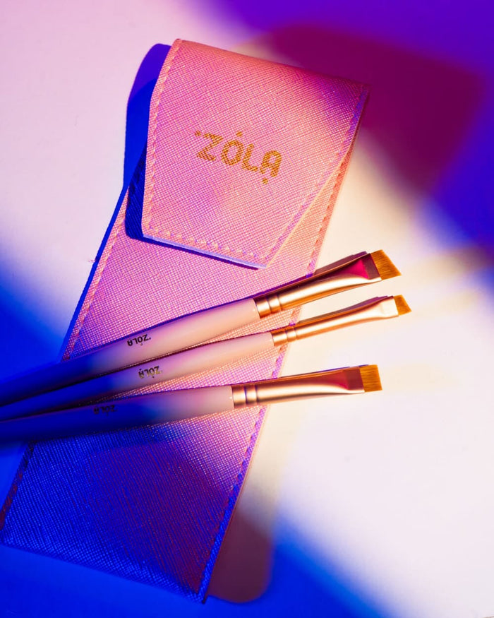 ZOLA Brush Case, Light Pink Brush Case ZOLA