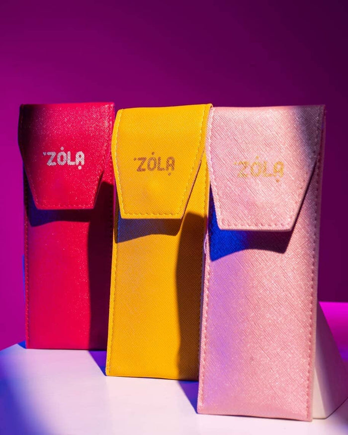 ZOLA Brush Case, Raspberry Brush Case ZOLA