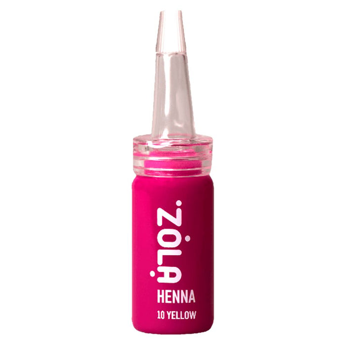 ZOLA Professional Henna for Eyebrows (Corrector) 10 YELLOW, 10 g Eyebrow corrector ZOLA