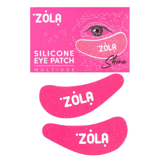 ZOLA Reusable Silicone Eye Patches, Raspberry Silicone Patches ZOLA