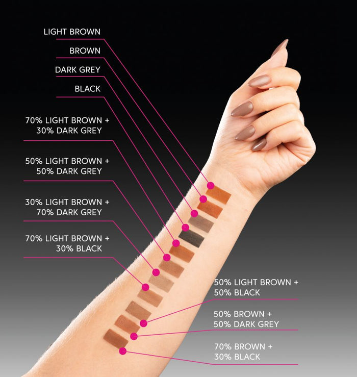 ZOLA Tattoo Tint Black, 15 ml Eyebrow tint ZOLA