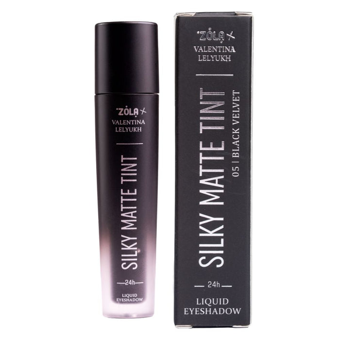 ZOLA x Valentina Lelyukh Liquid Eyeshadow Tint, 05 Black Velvet Eyeshadow ZOLA