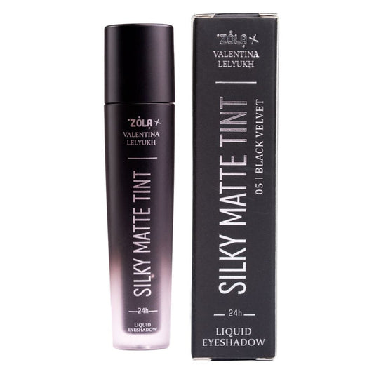 ZOLA x Valentina Lelyukh Liquid Eyeshadow Tint, 05 Black Velvet Eyeshadow ZOLA